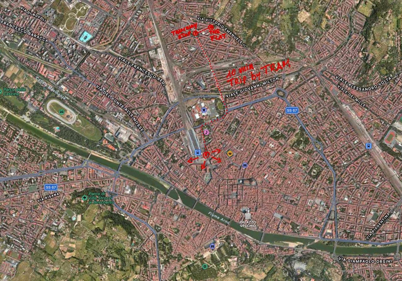 Delizioso Bilocale Fiorentino Florenz Exterior foto